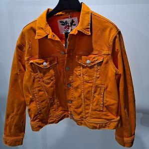 Reply woman's rose label jean jacket